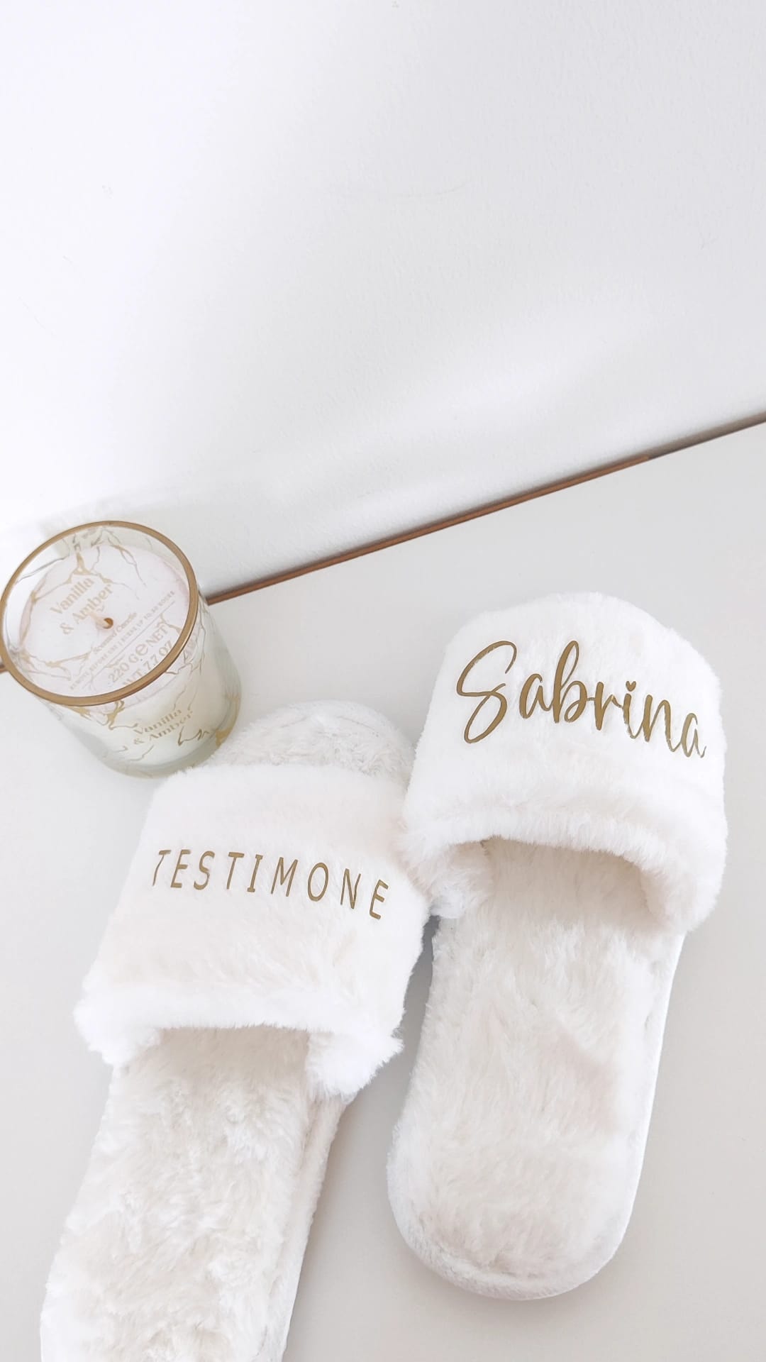 Ciabatte con Doppia Personalizzazione