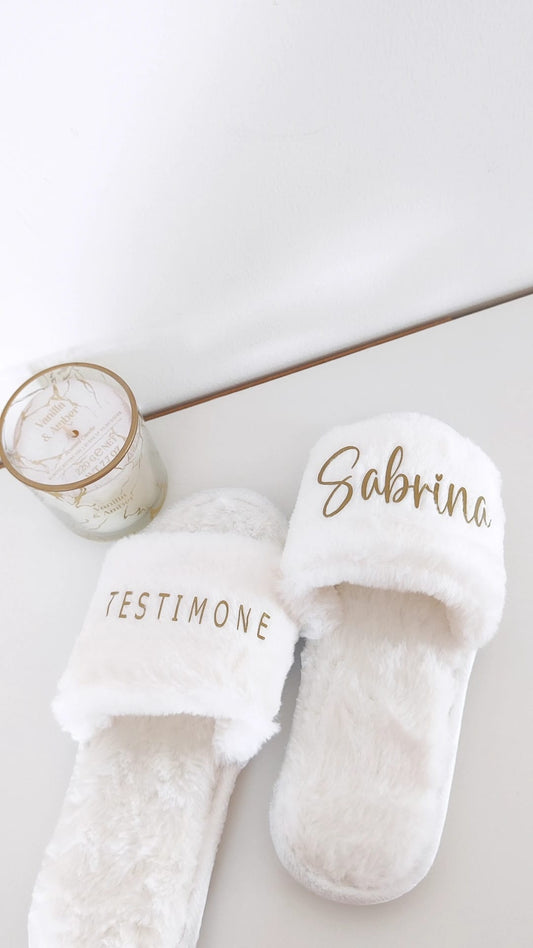 Ciabatte con Doppia Personalizzazione