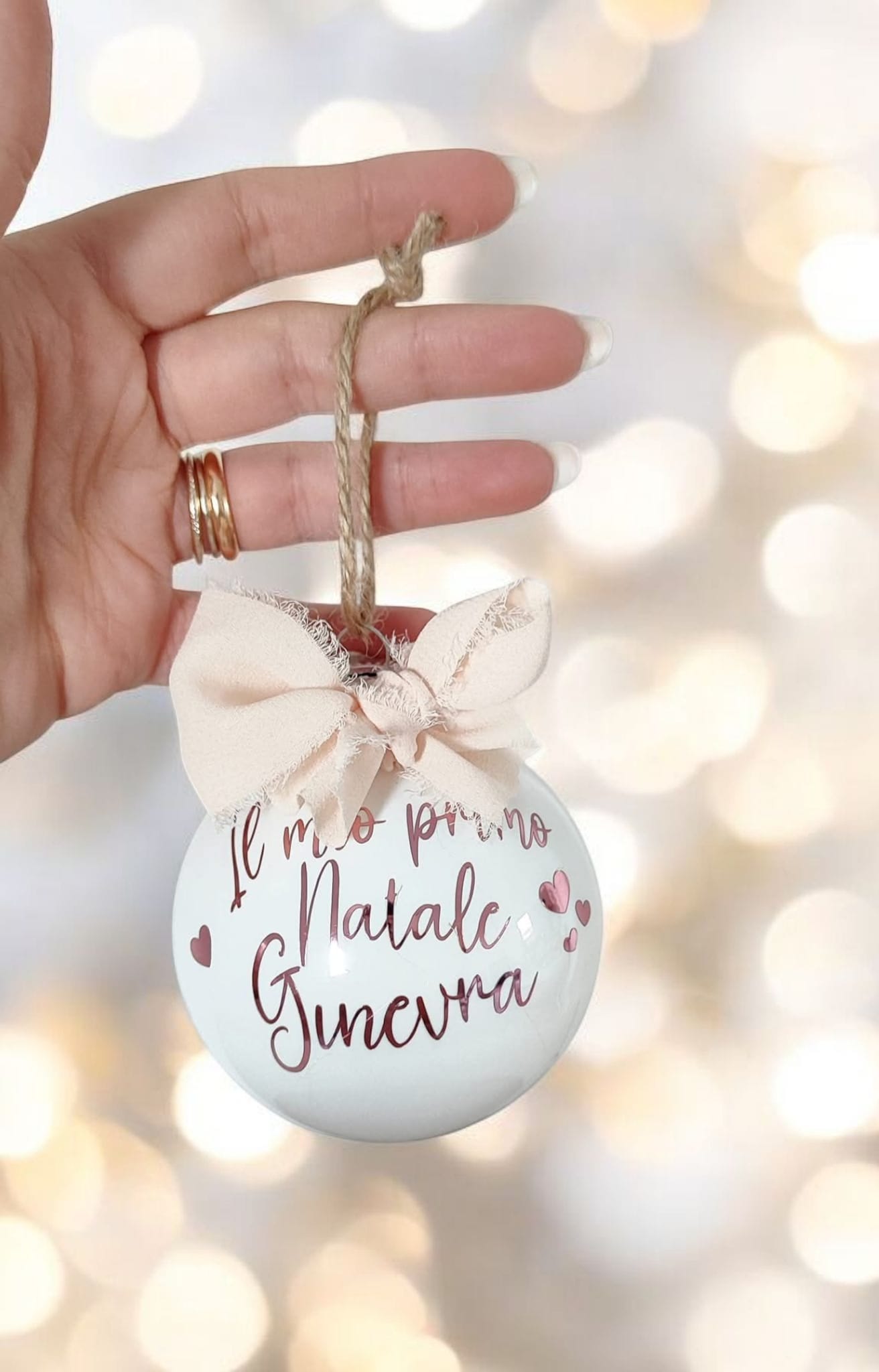 Pallina "Il mio Primo Natale"