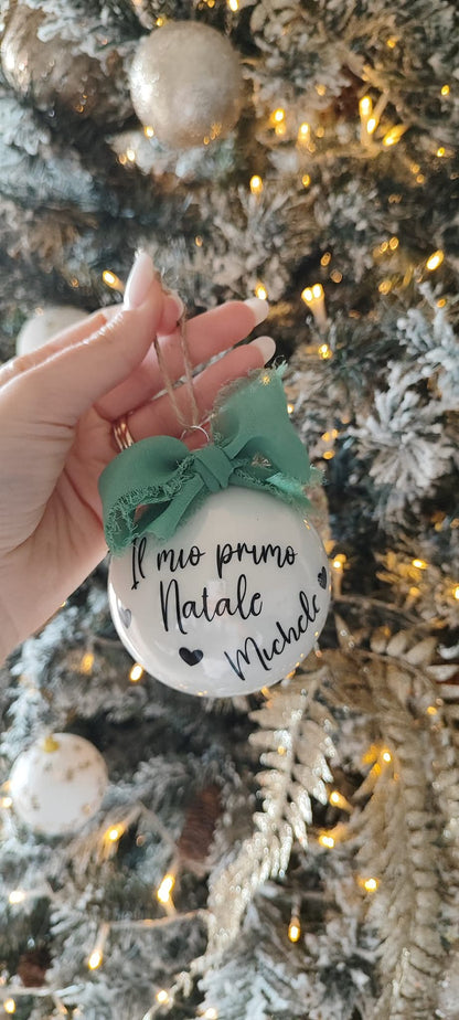 Pallina "Il mio Primo Natale"