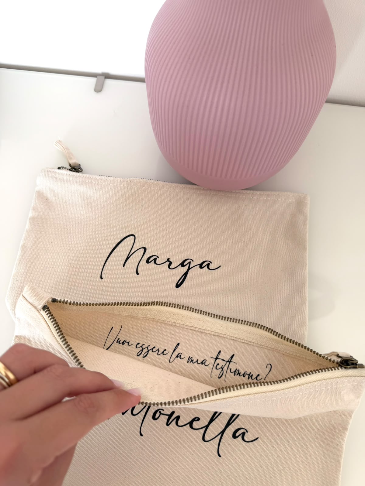 Pochette Damigella Testimone
